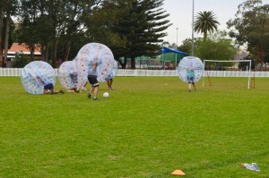 How to Play Bubble Soccer